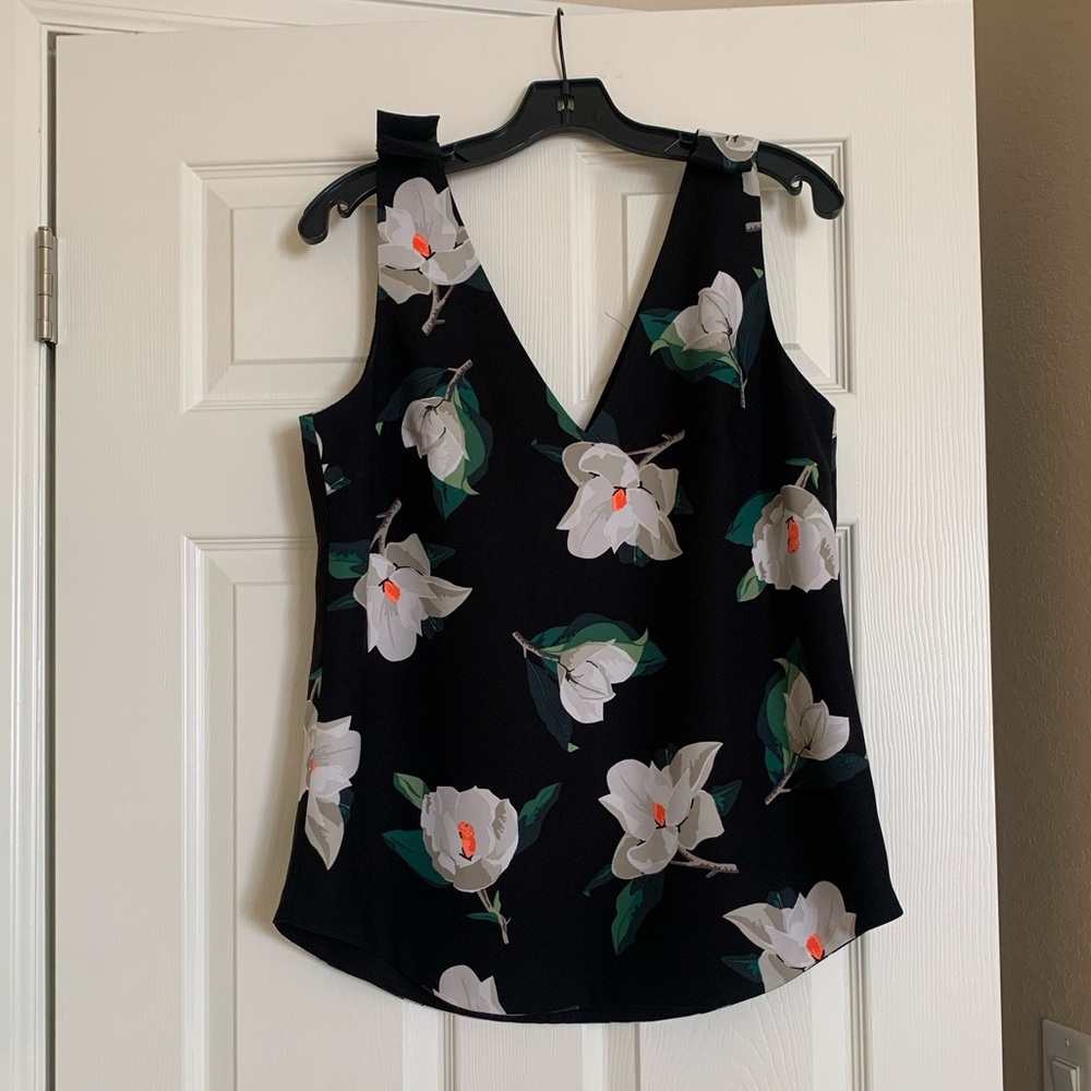 Banana Republic Flower Print Blouse